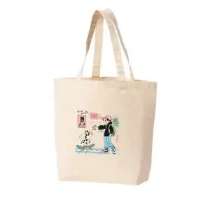 에코백 다양한 사이즈 스케이트보드 모자 강아지 프린트에코백