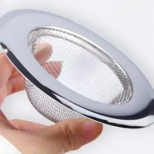 스텐 거름망 음식물 스테인리스 배수구 싱크대 거름망 주방 라운드형