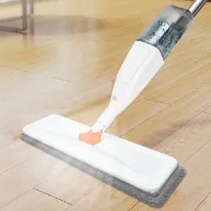 스프레이 대걸레 회전형 극세사 바닥 스프레이 물걸레 청소용 스텐레스