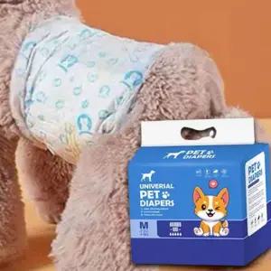 수컷 강아지 매너벨트 통기성 강아지 기저귀 일회용 배변