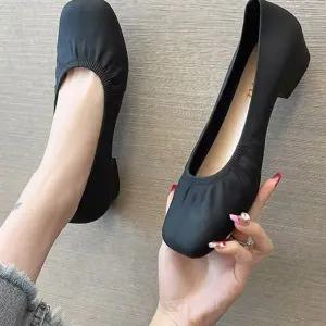 여성 펌프스 미들 펌프스 발편한 여성 구두 말랑말랑 방수 옥스포드화 스니커즈 메리제인 드라이빙