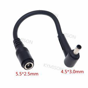 아수스 노트북용 DC 전원 충전기 어댑터 컨버터 케이블 5.5x2.5 암4.5x3.0mm 수 120W 19V 6.32A 잭