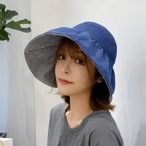 여름 061CXF55 필수 줌마템 셔링 와이드 썬캡 햇빛차단 데일리