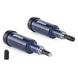 야드마리스 2팩 전기톱 바용 그리스 건 스프로켓 코 베어링 유지 관리를 위해 니들 팁이 장착된 1.5온스