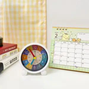 무소음 교육용시계 미니 알람 탁상시계