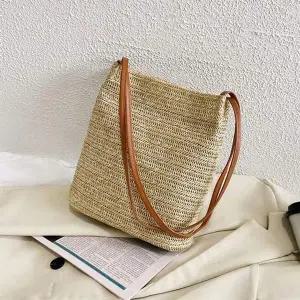 베이직 기본 라탄 숄더백 백이쁜 사계절가방