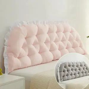 침대 쿠션 허리 인테리어 침실 침대 등받이 쿠션 데코 고밀도 사이드 헤드레스트 스킨케어 패브릭 워셔블