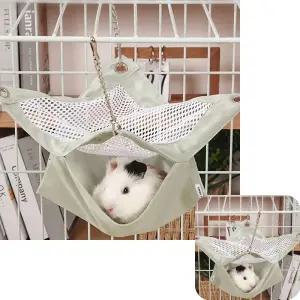 햄스터케이지 키우기 용품 해먹 숨숨집 골든 키밍 다람쥐 놀이터 여름 침대
