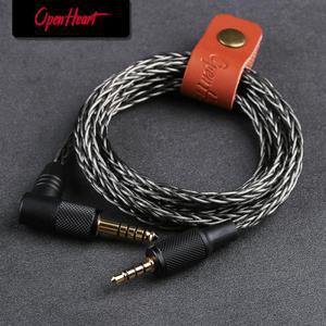 OPENHEART DeepspACe 8 코어 실버-구리 합금 밸런스 케이블 소니 MDR-MV1 헤드폰 리뉴얼 XLR 4.4mm 6.35mm