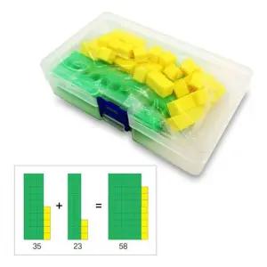 수계산 교육 교구/수세기 창의 놀이 모형 숫자 장난감 보드 놀이판 수배열판 세트 두뇌 발달 셈판 학습