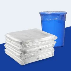 쓰레기투명봉투 50매 비닐봉지 대형 배접 분리수거 비닐봉지 대형봉투