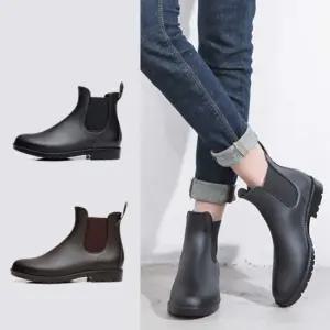 여성용 단체 여행 레인 부츠 준비 캐주얼 패션화 Ngh8+6GHZ