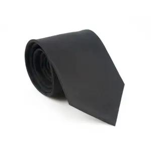 단색 블랙 폴리 수동 넥타이_GM8001/와인/남성/초록색/그레이/수트/여성/교복/실크/지퍼/반짝이넥타이
