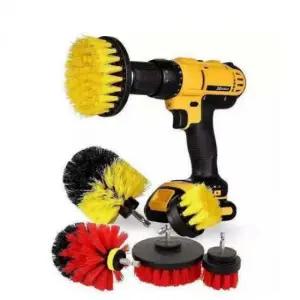 [생활] 드릴용 녹 제거 브러시 세차 타일 청소 도구 드릴 미포함