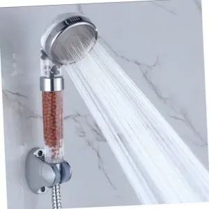 절수 샤워기 강력 고압 투명 수압상승 샤워기 헤드 필터 몸통 본체