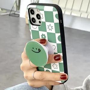 갤럭시 S22 S23 S24 S25 S26 울트라 헤이 패턴 그립 톡홀더 카드2장 자석도어 거치대 케이스