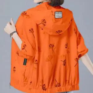 여성 아노락 점퍼 루즈핏 간절기 여름 여성 바람막이 점퍼 후드 캐주얼 자켓