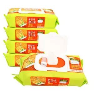 일회용 물걸레 습식 청소용 고급형 물걸레 청소포 찌든때 바닥 대형 용품 막대 먼지 제거 밀대