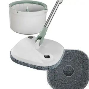 회전형 청소기 다용도 탈수용 가정용 밀대형 물걸레 청소기 바닥 스테인리스 미세먼지 360도 통돌이 원터치