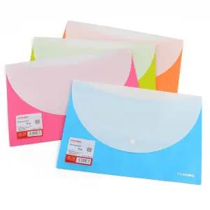 똑딱이 클리어화일백 A4 서류 정리 보관 파일