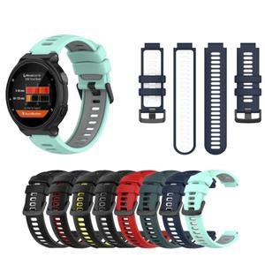 실리콘 스마트 워치 밴드 스트랩 Garmin Forerunner 735XT 220 230 235 620 630 교체용 시계