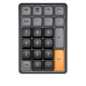 키보드 COLORRECO 넘버패드 투명 무선 숫자 기계식 무선넘버패드 텐키패드 F21