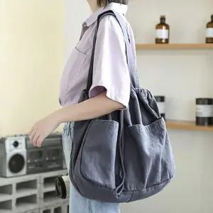 스트링 숄더 에코백 SM-HT-8606 Euh4+2LrO