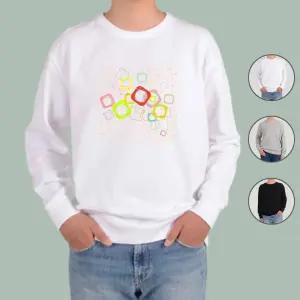 맨투맨 프린팅티셔츠 컬러풀 패턴 FF goH1+6dzQ