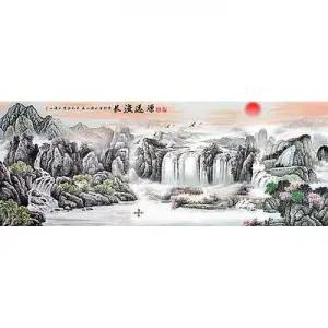 수려한 만산 춘향 (패브릭) 보석십자수 사각 50x120