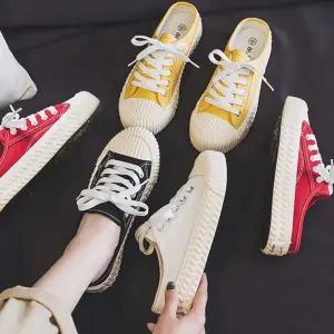 대학생 캠퍼스 룩 운동화 뮬 슬리퍼 블로퍼 스니커즈 여성뮬블로퍼뮬