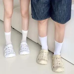 데일리 베이직 슈즈 남녀공용 커플 패션 슬리퍼 EVA 실바르 엣지 여름 샌들