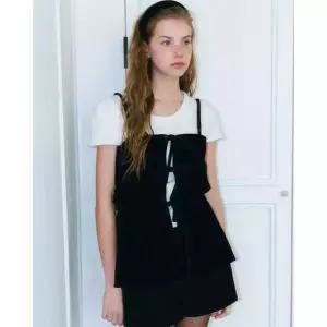 [국내백화점] 로엠)[NEW CAPSULE] 벨벳 리본 뷔스티에_RMBNF4CRTA