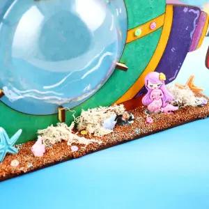 3월 서해 수호의 날 잠수함 저금통 만들기 (약 지름10cm(내경구8cm+밑면1cm)