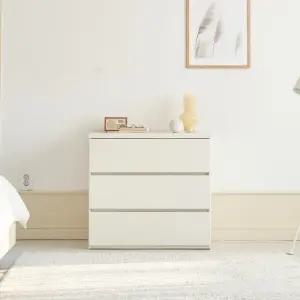 [모던하우스(가구)] 모던하우스 스탠다드 3단 서랍장 W800 화이트 CF0523043
