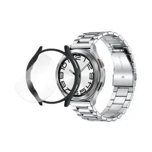 갤럭시워치6 44mm 하드 케이스+메탈 스트랩+PPF 필름