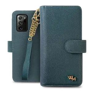 갤럭시 A9프로 천연가죽 wm체인클러치 G887 케이스