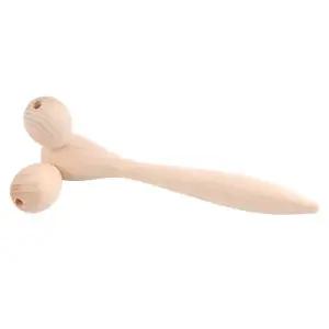 순수편백나무 지압봉겸용페이스롤러 특대