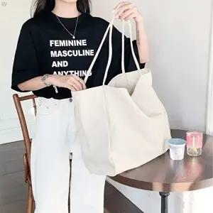 여자가방 여성 빅사이즈 코튼 에코백 LKB442E