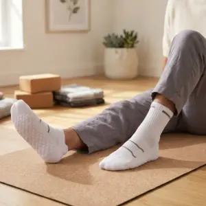 3켤레 러닝 장목 양말 두꺼운 피트니스 트레이닝 스포츠 장목 양말 헬스 쿠션 폴리에스터 스판덱스 일상용