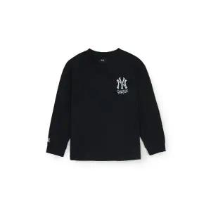 [MLB]M MLB키즈긴팔티 TQK 7ATSB0151-50BKS 베이직 스트릿 아트웍 긴팔 티셔츠 뉴욕양키스