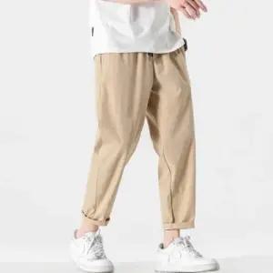 워크샵여행패션 남성 여름 밴딩 바지 워크샵 여행 이지 웨어 스타일