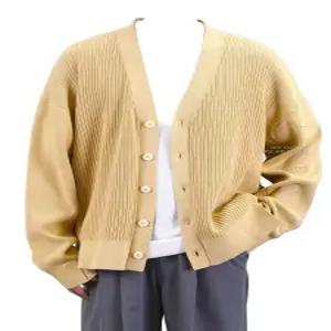 남자 여름가디건 빅사이즈 니트 스웨터 얇은 검정색