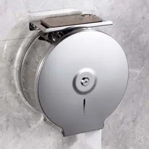 (직접검수/당일발송)선반형 무타공 업소용 스텐 점보롤 화장지 케이스 휴지케이스 디스펜서