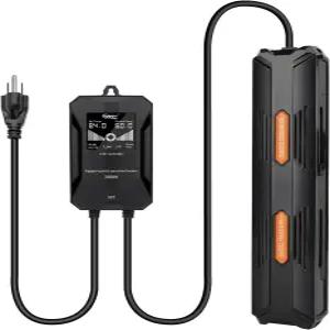 하이거 수족관 히터 100W/200W/300W/500W/800W 잠수식 어항 과열 방지 기능 및 담수 염수용 디지털