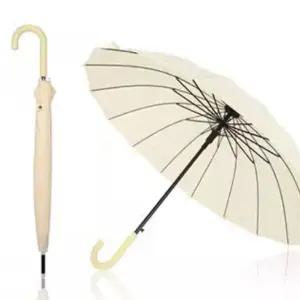 예쁘고 튼튼한 파스텔 16K 방수 자동 장우산