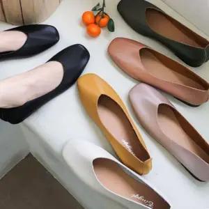 여성 구두 오피스룩 여자구두 여성플랫슈즈 낮은굽 베이직 L647 플랫슈즈