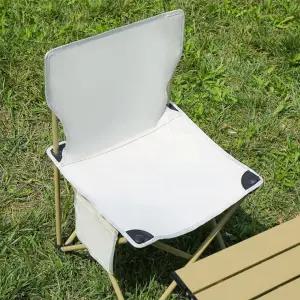 buyus  등산 낚시 휴대용 접이식 경량 의자 캠핑 등받이 체어  굿딜 브이숍 illo001