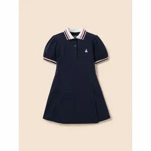 [BEANPOLE KIDS] 티핑 포인트 반소매 피케 원피스  네이비 (BI6371G02R)