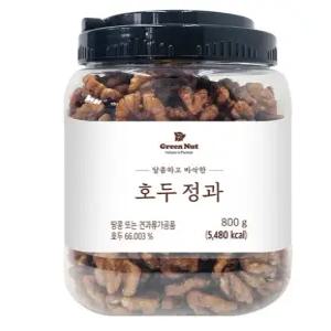 동우농산 Green Nut 그린너트 달콤하고 바삭한 호두정과 800g 1개