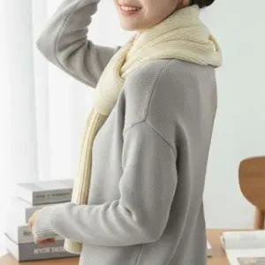 남녀공용 805EPK05 4컬러 심플 골지 데일리 머플러